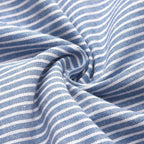 Alannah | Women's Striped Midi Dress with Button Details, Relaxed Midi Dress | Dressific
