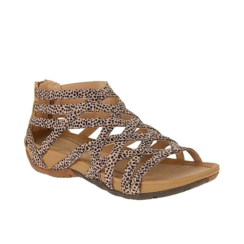 Ashlee | Women's Orthopedic Adjustable Sandals, Cushioned Arch Support Sandals | Dressific | Brown