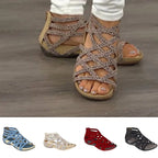 Ashlee | Women's Orthopedic Adjustable Sandals, Cushioned Arch Support Sandals | Dressific