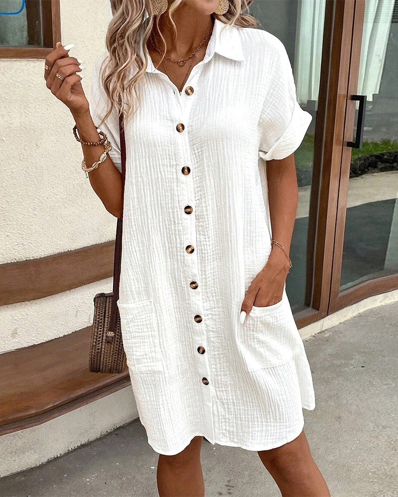 Aurora | Women's Lightweight Linen Summer Dress - image 5