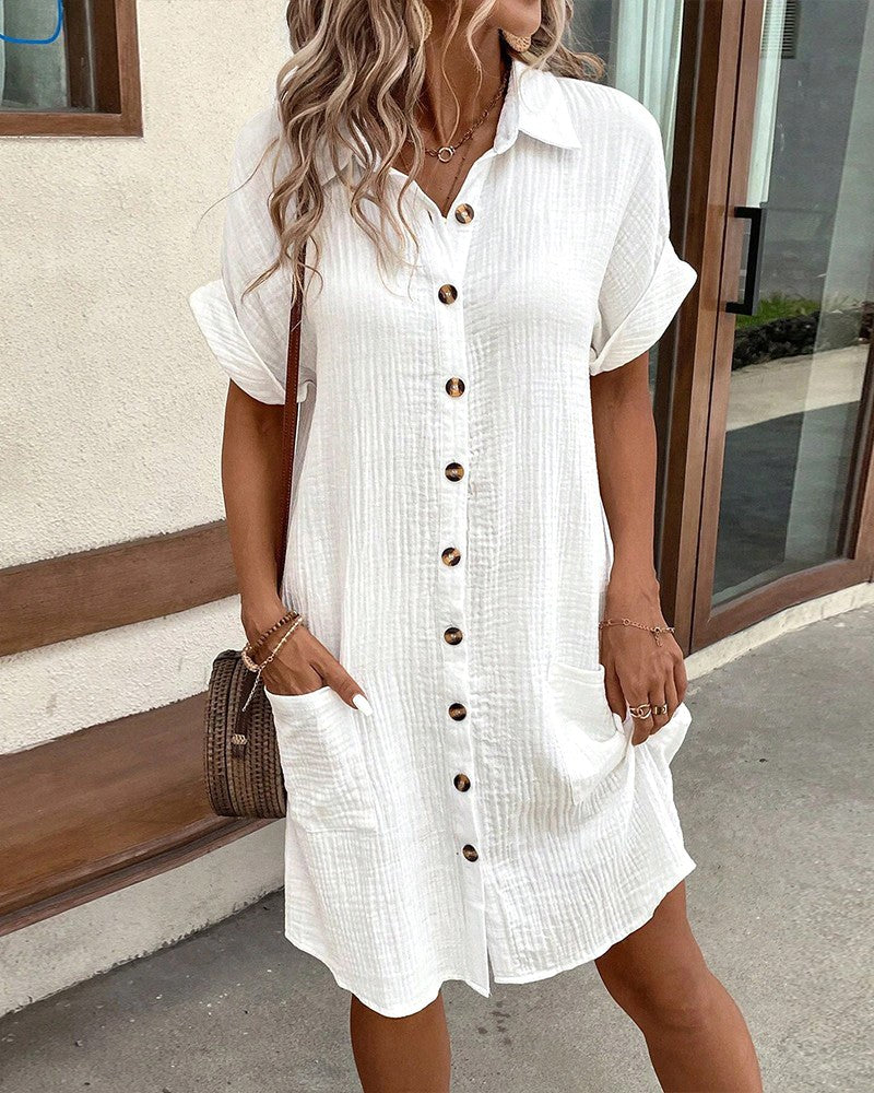 Aurora | Women's Lightweight Linen Summer Dress - image 8