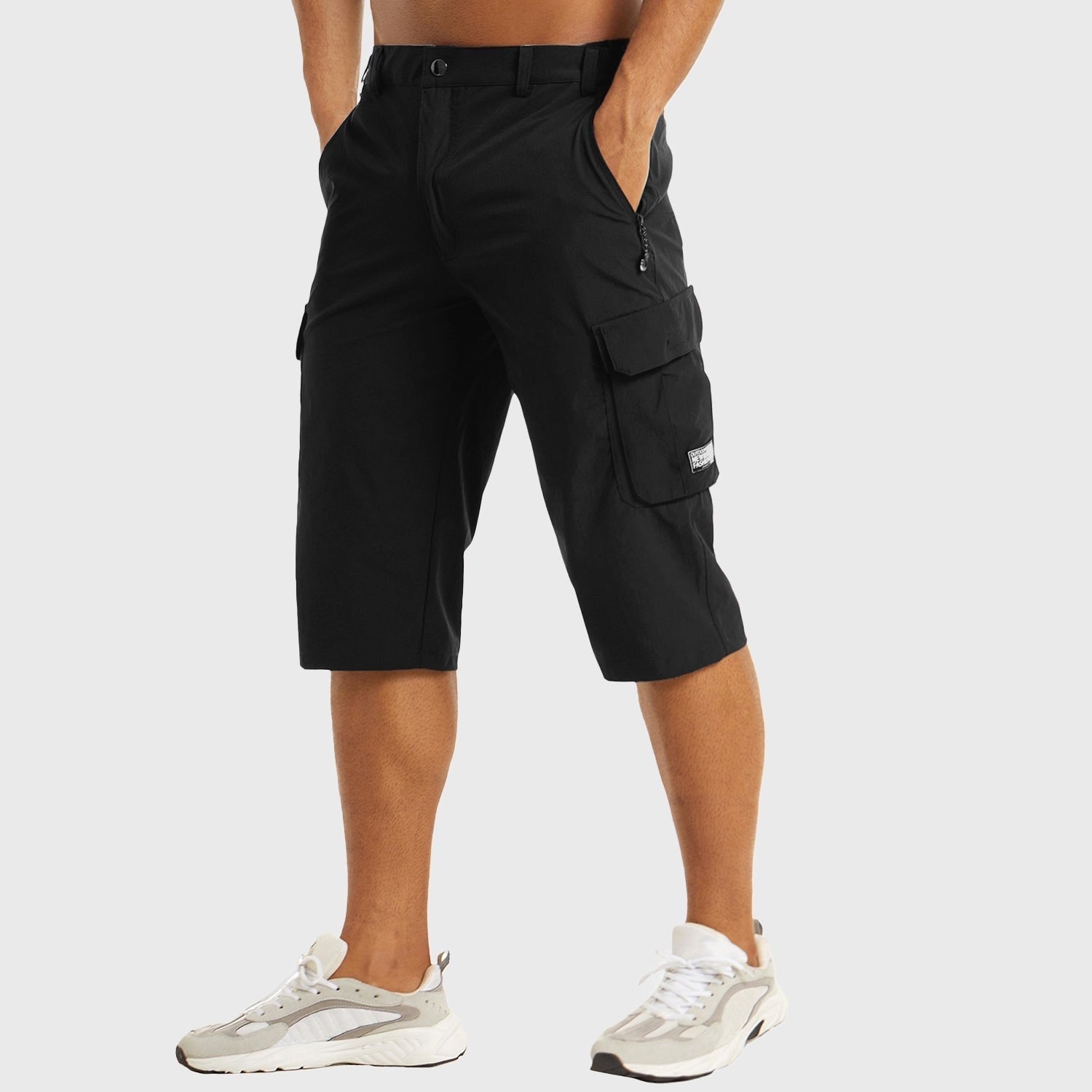 Beau | Men's Quick-Dry Cargo Shorts, Spacious Pocket Shorts | Dressific