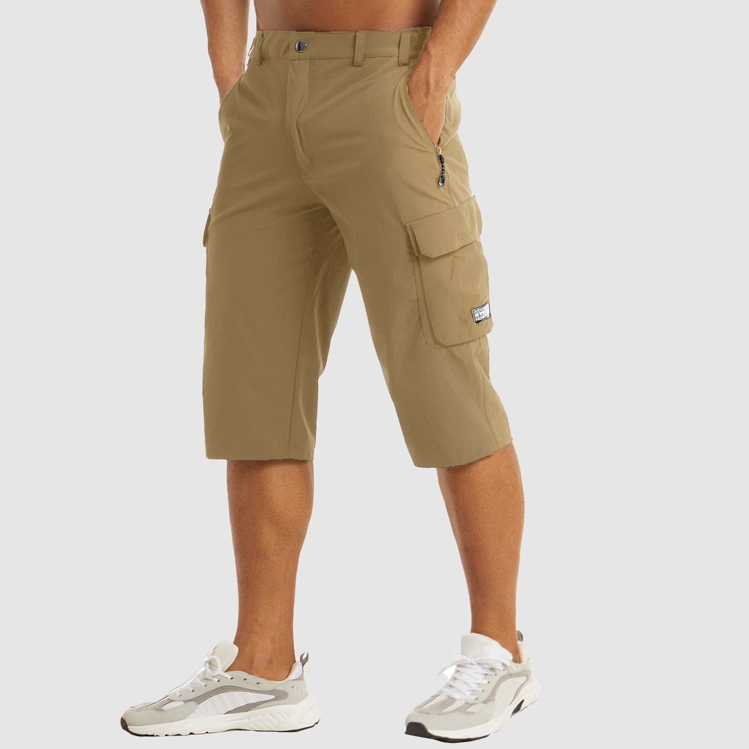 Beau | Men's Quick-Dry Cargo Shorts, Spacious Pocket Shorts | Dressific