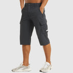 Beau | Men's Quick-Dry Cargo Shorts, Spacious Pocket Shorts | Dressific
