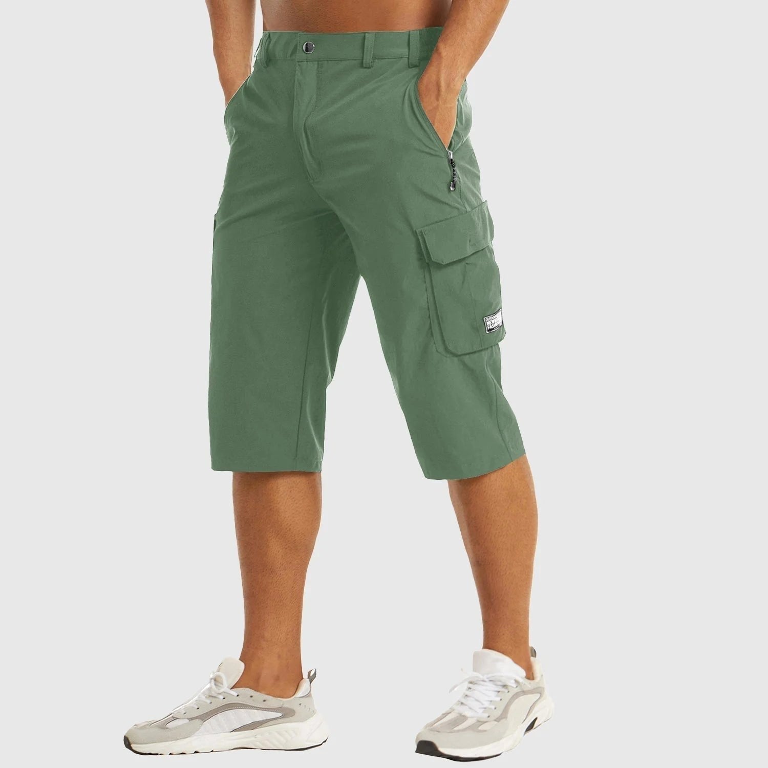 Beau | Men's Quick-Dry Cargo Shorts, Spacious Pocket Shorts | Dressific