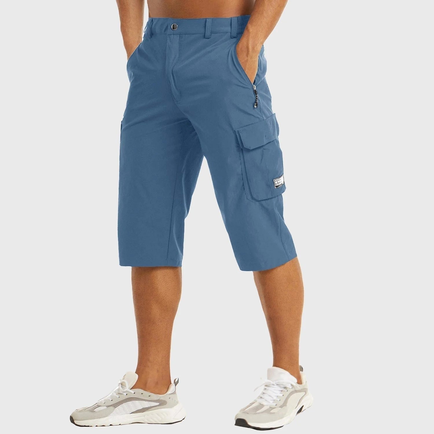 Beau | Men's Quick-Dry Cargo Shorts, Spacious Pocket Shorts | Dressific