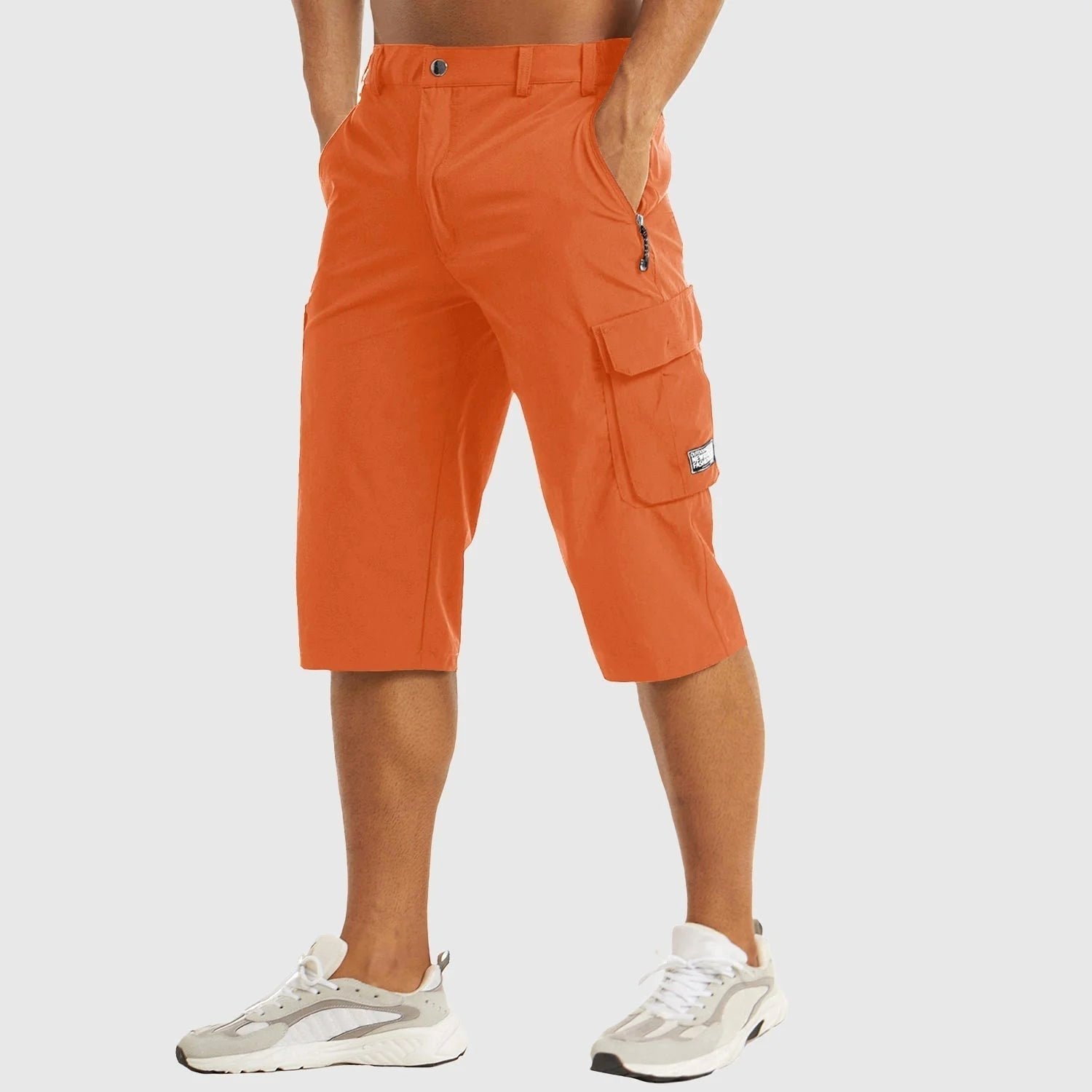 Beau | Men's Quick-Dry Cargo Shorts, Spacious Pocket Shorts | Dressific