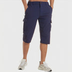 Beau | Men's Quick-Dry Cargo Shorts, Spacious Pocket Shorts | Dressific | Legergroen