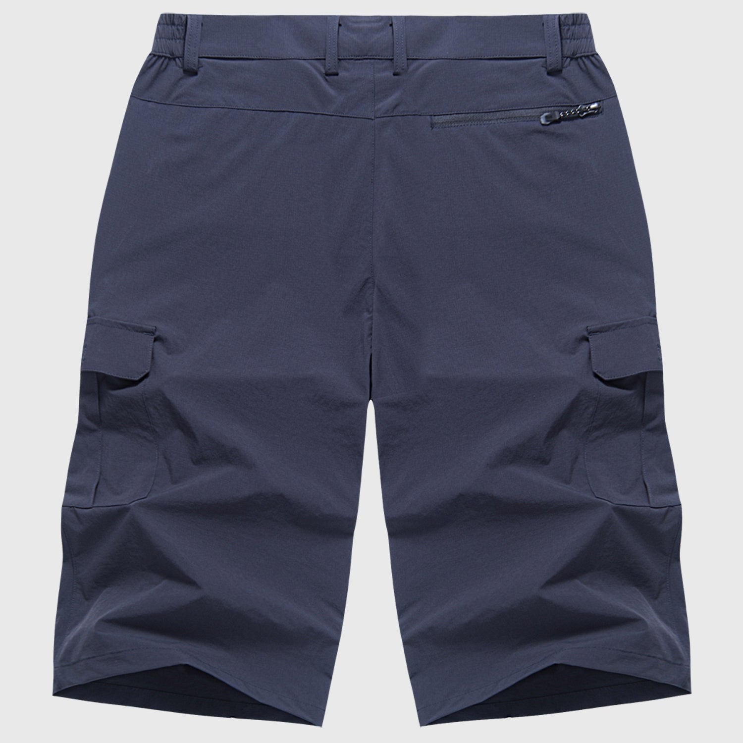 Beau | Men's Quick-Dry Cargo Shorts, Spacious Pocket Shorts | Dressific | Kaki
