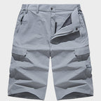 Beau | Men's Quick-Dry Cargo Shorts, Spacious Pocket Shorts | Dressific | Oranje