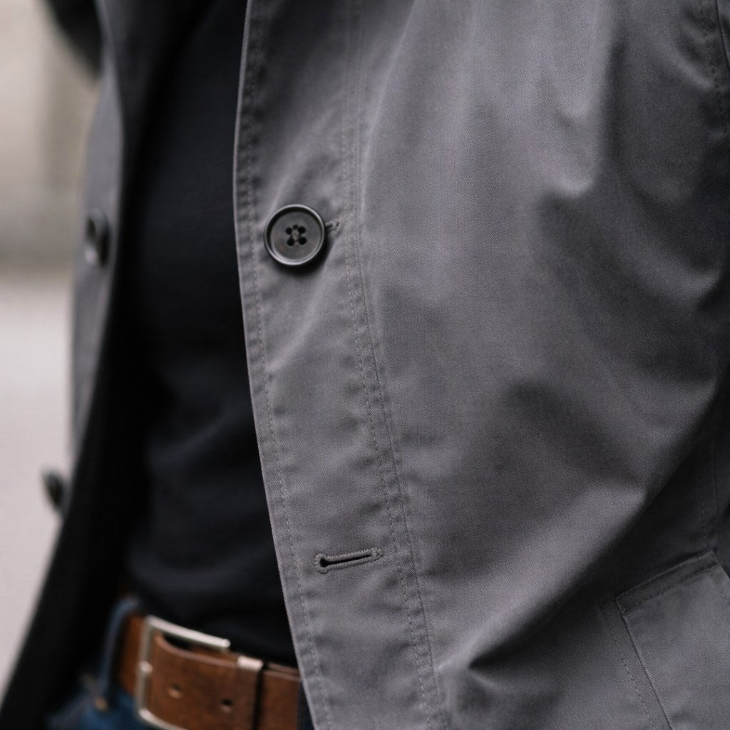 Benjamin | Men's Tailored All-Weather Overcoat, Timeless Autumn Coat | Dressific