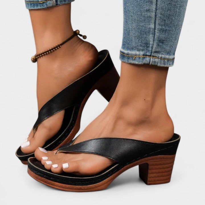 Billie | Women's Orthopaedic Heeled Shoes, Supportive Heel Shoes | Dressific