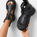 Brielle | Women's Orthopedic Sandals, Supportive Summer Footwear for Walking and Everyday Wear, Supportive Summer Footwear for Walking and Everyday Wear - Black