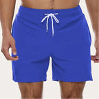 Brodie | Men's Quick-Dry Swim Shorts, Elasticated Waist Swimming Shorts | Dressific | Zwart