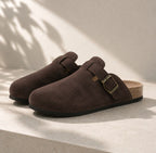 Cameron | Unisex Slip-On Clogs with Adjustable Strap, Closed-Toe Everyday Shoes | Dressific | Groen