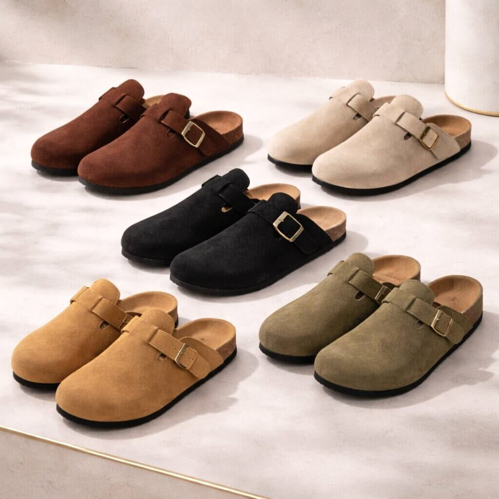 Cameron | Unisex Slip-On Clogs with Adjustable Strap, Closed-Toe Everyday Shoes | Dressific
