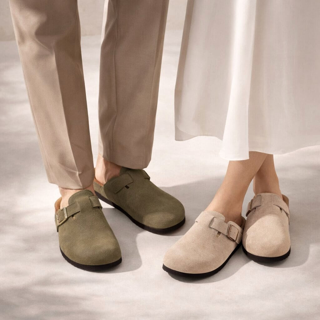 Cameron | Unisex Slip-On Clogs with Adjustable Strap, Closed-Toe Everyday Shoes | Dressific