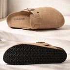 Cameron | Unisex Slip-On Clogs with Adjustable Strap, Closed-Toe Everyday Shoes | Dressific