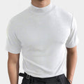 Corey | Men's Stretch Cotton T-Shirt, Soft Everyday Tee | Dressific | Wit
