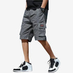 Damon | Men's Cotton Cargo Shorts, Relaxed-Fit Outdoor Shorts | Dressific | Beige
