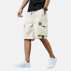 Damon | Men's Cotton Cargo Shorts, Relaxed-Fit Outdoor Shorts | Dressific