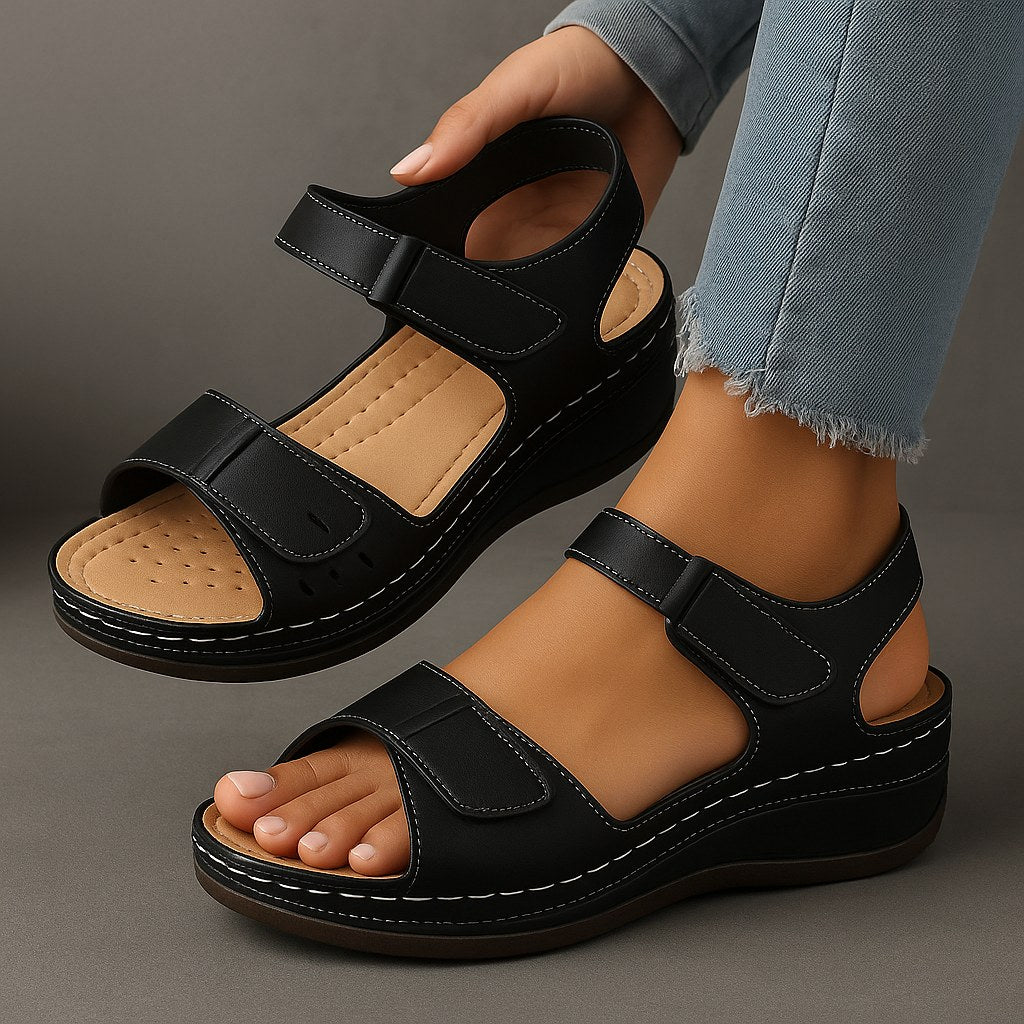 Diana | Women's Orthopedic Wedge Sandals, Comfort-Focused Summer Footwear for Events and Evening Wear