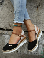 Emily | Women's Orthopedic Woven Cushioned Sandals, Supportive Summer Footwear for Walking and Everyday Wear