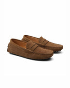 Flynn | Men's Suede-Effect Loafers, Slip-On Comfort Loafers | Dressific