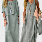 Hadley | Women's Relaxed Two-Piece Set, Coordinated Summer Outfit for Holidays and Casual Wear, Coordinated Summer Outfit for Holidays and Casual Wear - image 3
