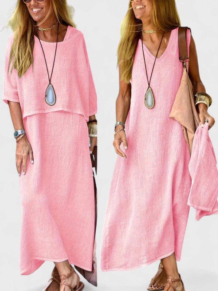 Hadley | Women's Relaxed Two-Piece Set, Coordinated Summer Outfit for Holidays and Casual Wear, Coordinated Summer Outfit for Holidays and Casual Wear - image 4