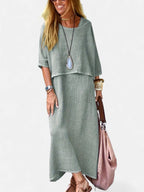 Hadley | Women's Relaxed Two-Piece Set, Coordinated Summer Outfit for Holidays and Casual Wear, Coordinated Summer Outfit for Holidays and Casual Wear - image 6