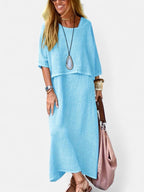 Hadley | Women's Relaxed Two-Piece Set, Coordinated Summer Outfit for Holidays and Casual Wear, Coordinated Summer Outfit for Holidays and Casual Wear - image 8