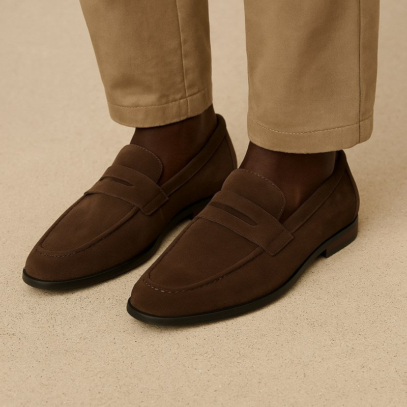 Hamish | Men's Slip-On Loafers, Penny Loafers | Dressific