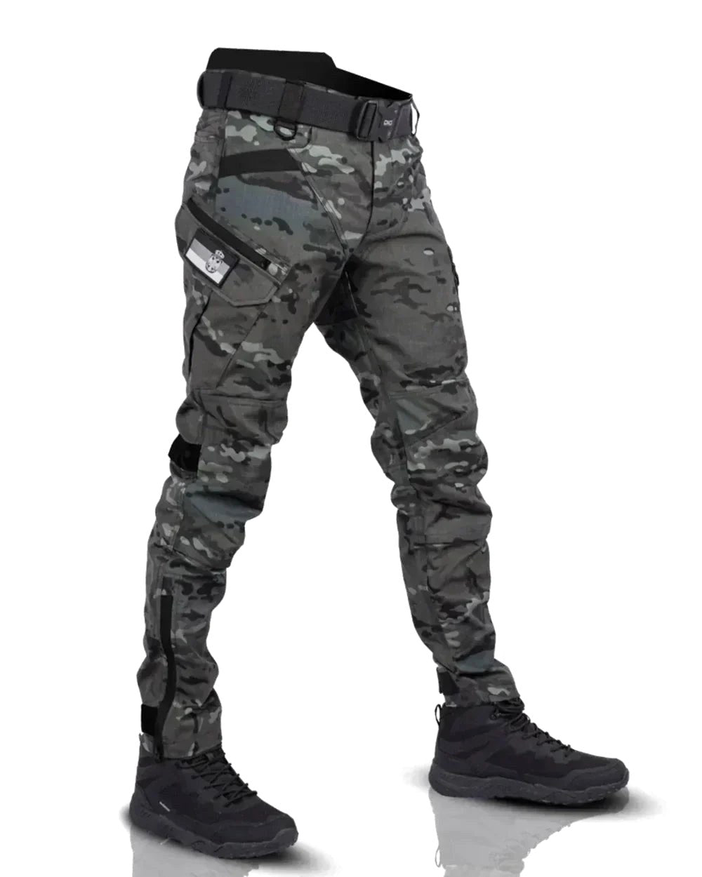 Jack | Men's Waterproof Tactical Trousers, Reinforced Work Trousers | Dressific | Gray