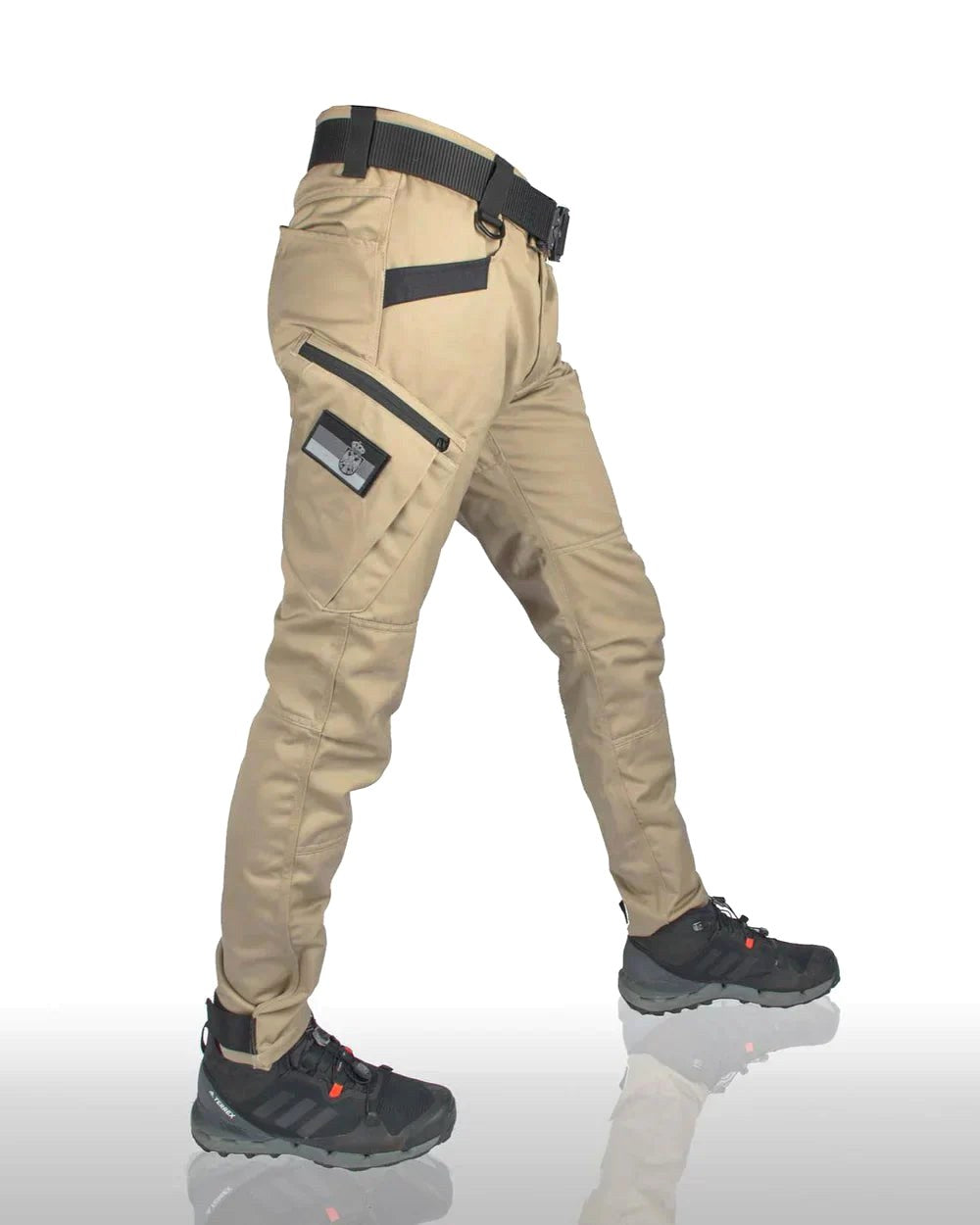 Jack | Men's Waterproof Tactical Trousers, Reinforced Work Trousers | Dressific | Beige