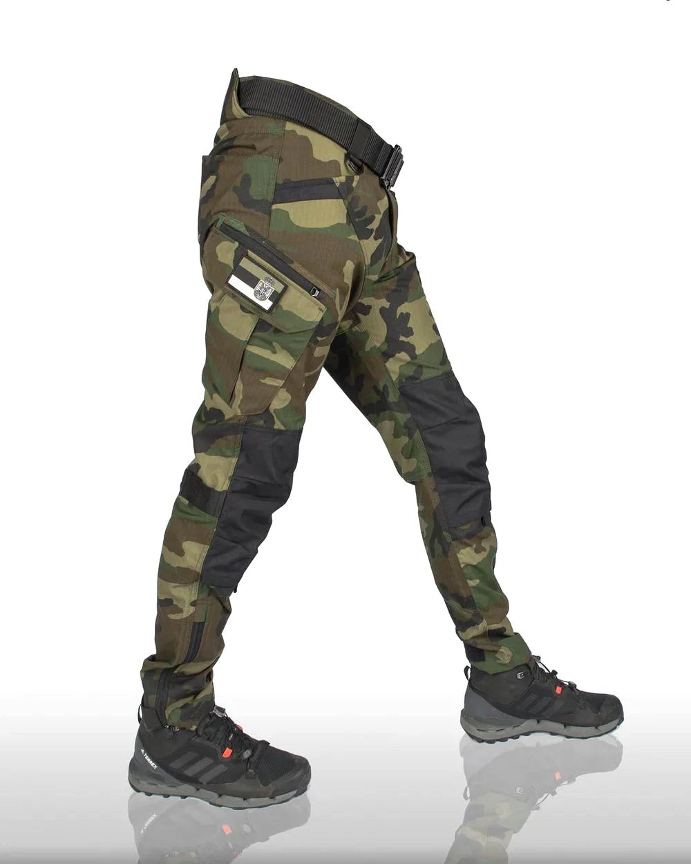 Jack | Men's Waterproof Tactical Trousers, Reinforced Work Trousers | Dressific | Camo