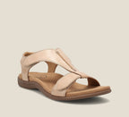 Jade | Women's Orthopedic Vegan Leather Sandals, Supportive Summer Footwear for Walking and Everyday Wear