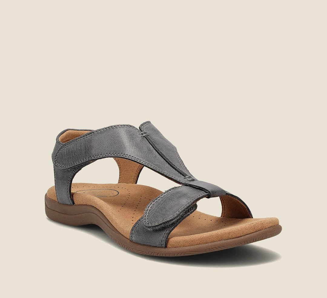 Jade | Women's Orthopedic Vegan Leather Sandals, Supportive Summer Footwear for Walking and Everyday Wear