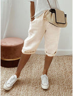 Jade | Women's Cotton Bermuda Shorts, Relaxed-Fit Warm-Weather Shorts | Dressific