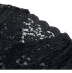 Jasmine | Women's Fitted Lace Top with V-Neckline, Short Sleeve Blouse | Dressific