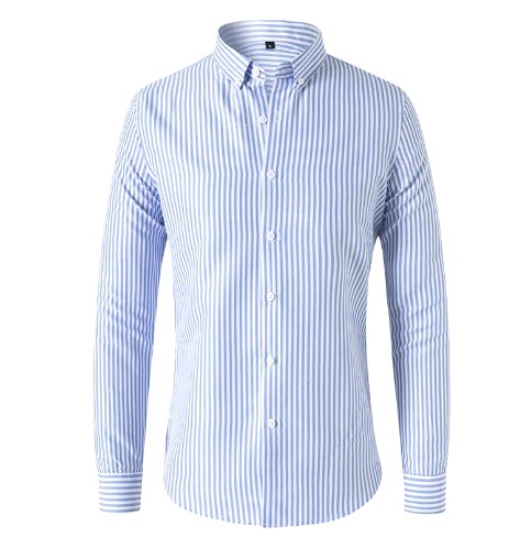 Jasper | Women's Striped Shirt, Vertical Stripe Classic Blouse | Dressific