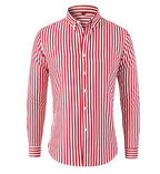 Jasper | Women's Striped Shirt, Vertical Stripe Classic Blouse | Dressific