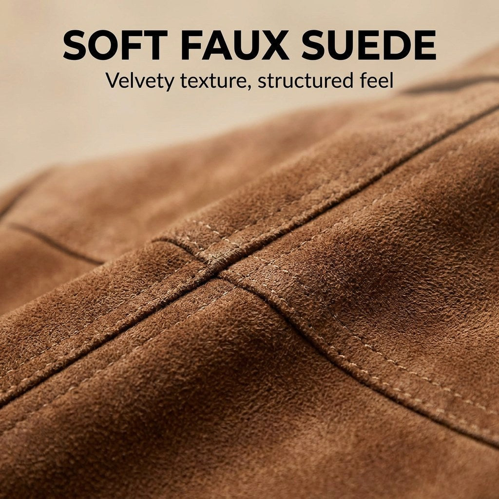 Kasey | Women's Vintage Suede Jacket, Tailored Autumn Jacket | Dressific