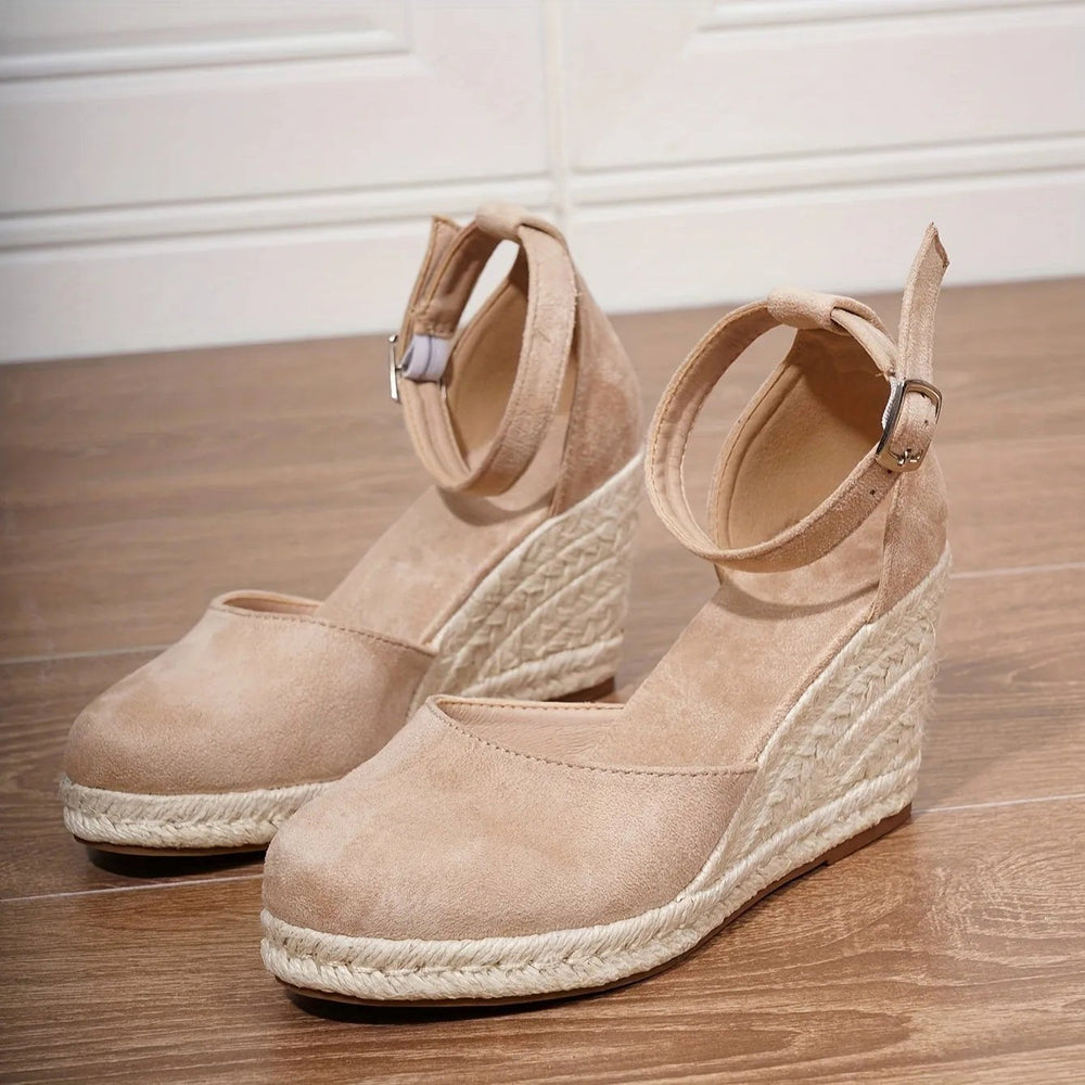 Katrina | Women's Orthopaedic Slip-On Shoes, Supportive Espadrille Shoes | Dressific | Zwart