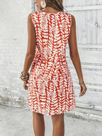 Kirra | Women's Lightweight Summer Dress, Fluid Graphic Print Dress | Dressific