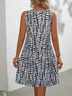 Kirra | Women's Lightweight Summer Dress, Fluid Graphic Print Dress | Dressific
