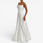 Kirra | Women's Sleeveless Maxi Dress with Floral Print, Fitted Bodice Occasion Dress | Dressific