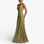Kirra | Women's Sleeveless Maxi Dress with Floral Print, Fitted Bodice Occasion Dress | Dressific