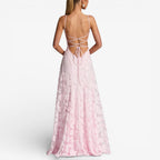 Kirra | Women's Sleeveless Maxi Dress with Floral Print, Fitted Bodice Occasion Dress | Dressific