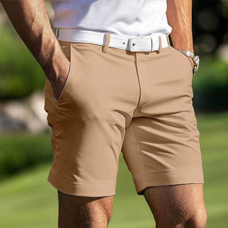 Kye | Men's Regular-Fit Shorts, Breathable Everyday Shorts | Dressific | Kaki
